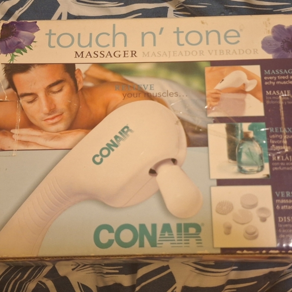 White Touch n' Tone Massager